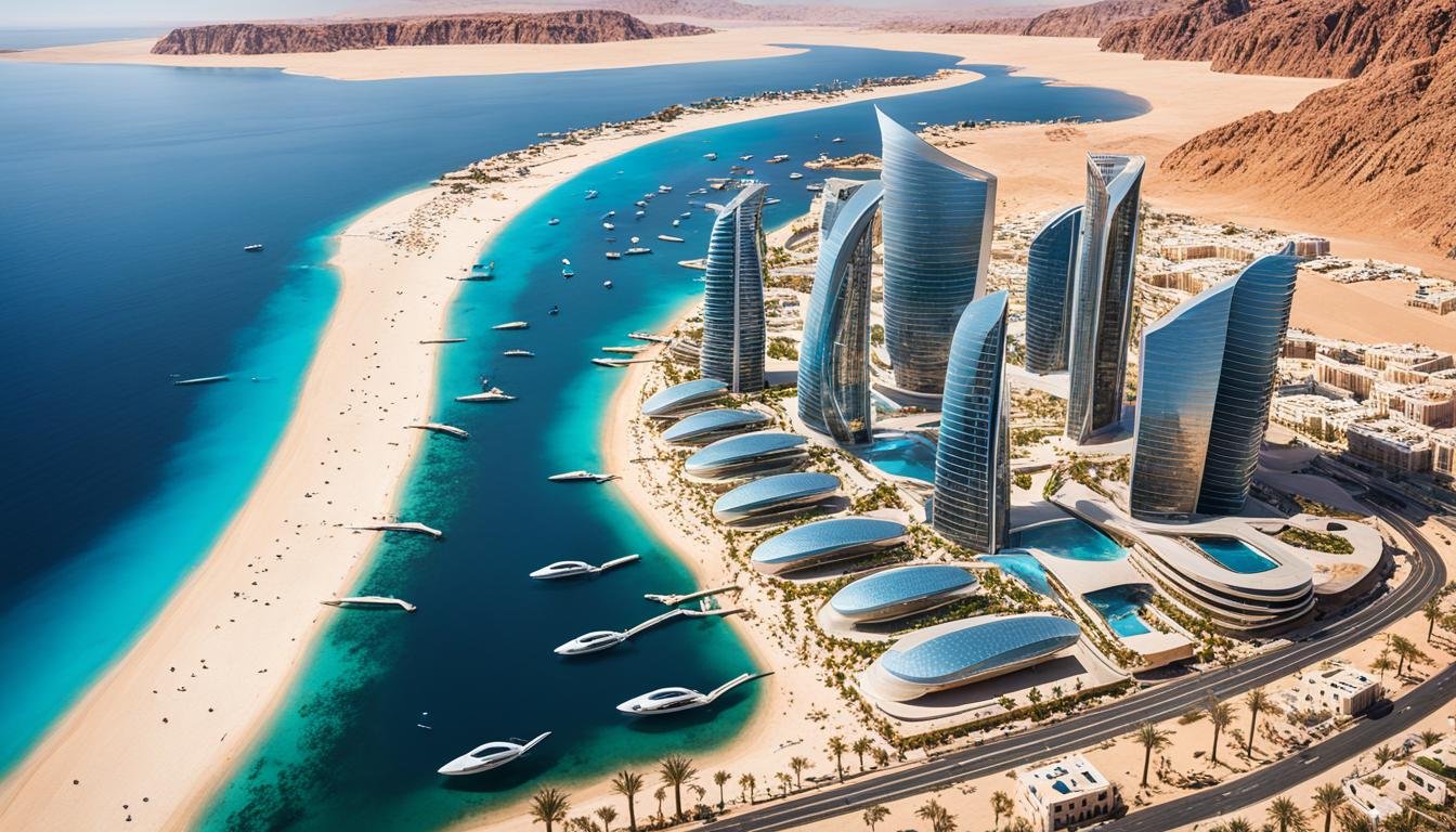 مشروع نيوم: آخر التطورات في مدينة المستقبل - صحيفة المستقبل