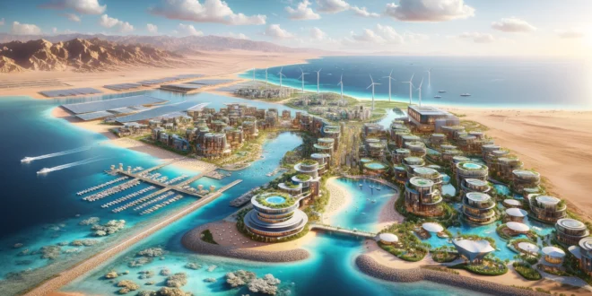 مشروع البحر الأحمر: تطوير وجهة سياحية فاخرة على الساحل الغربي